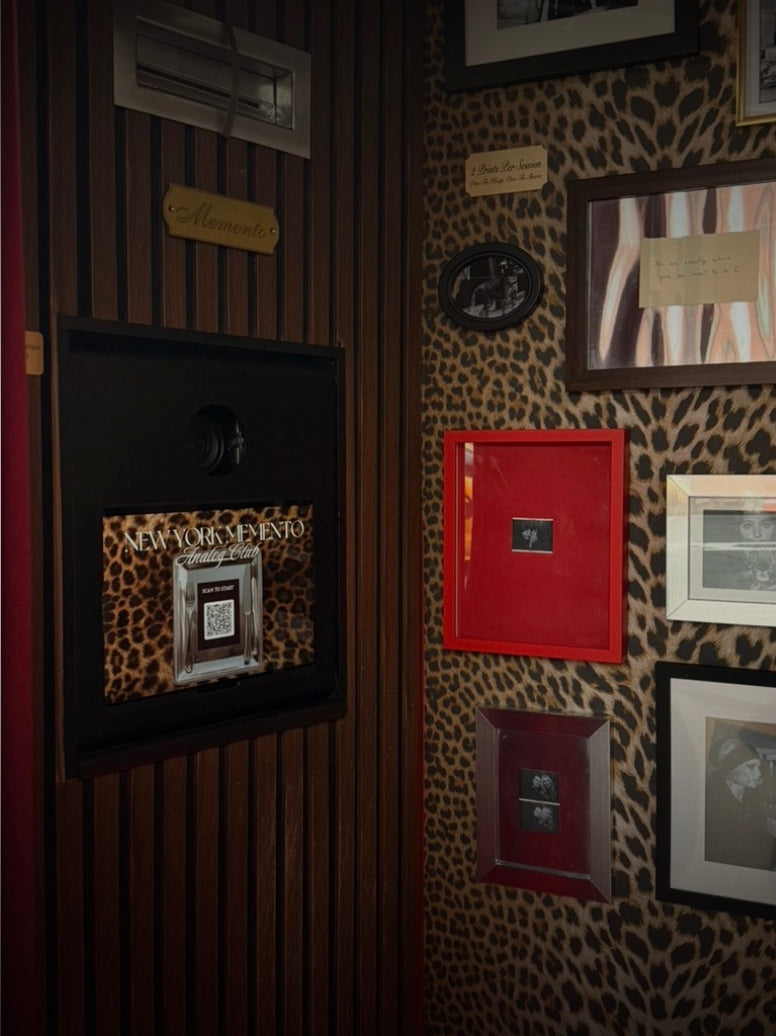 The interior of the Memento space.